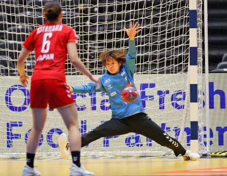 　イラン戦でゴールを守るＧＫ馬場＝ヘアニング（（Ｃ）ＪＨＡ／Ｙｕｋｉｈｉｔｏ　Ｔａｇｕｃｈｉ提供・共同）