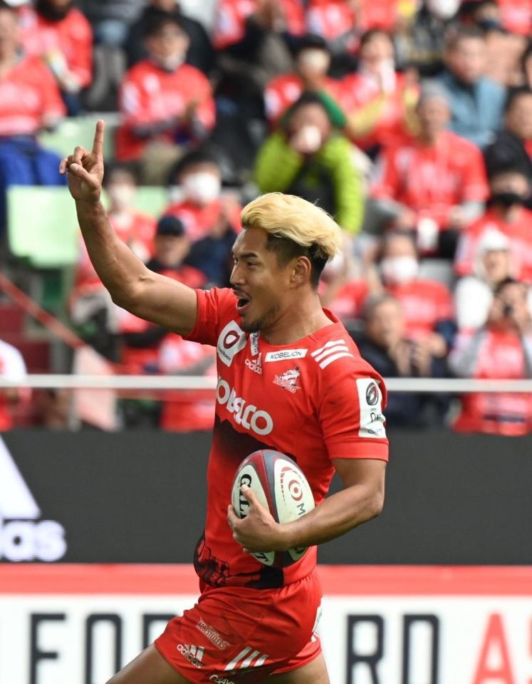 　後半、神戸・山中のトライで７８-１５と突き放す