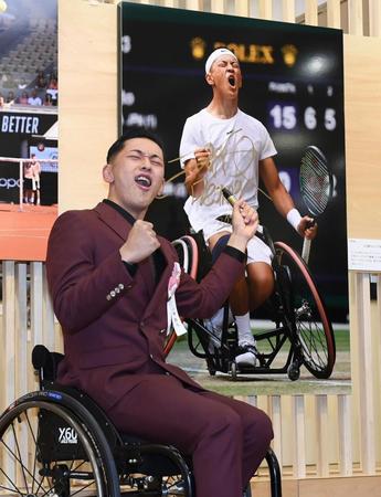 「２０２３年報道写真展」が開幕　日本橋三越本店で21日まで　車いすテニスの世界１位、小田凱人がテープカット「今年以上に注目して頂けるように」