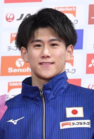 体操橋本が最優秀選手　報奨金は計１５０万円