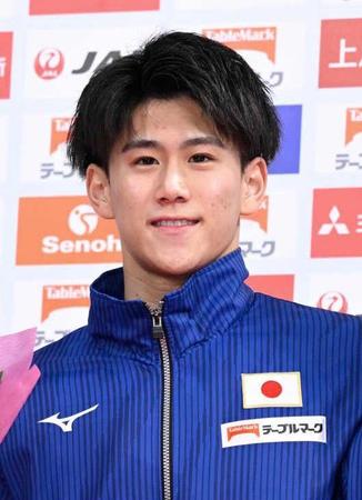 橋本大輝　パリ五輪代表に決定　体操男子で第１号　２冠の東京五輪に続き２大会連続出場
