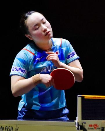 体調不良の伊藤美誠、五輪女王にストレート負けで涙「こんな状態でも試合できてよかった」パリ五輪代表争い劣勢のまま最終決戦へ