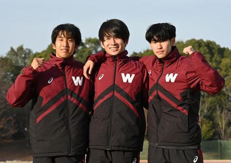 早大・花田監督　箱根は主力を「往路に」　“花の２区”候補は山口、石塚、伊藤の３選手