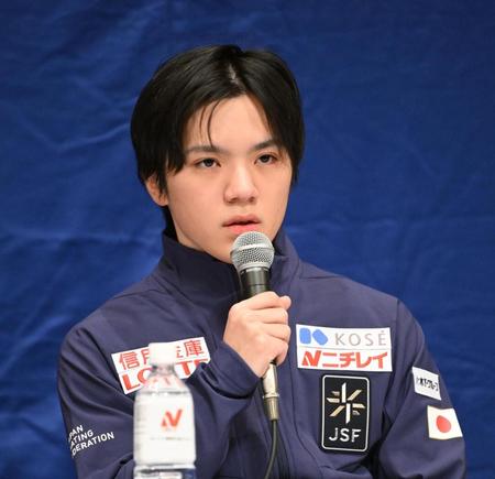 宇野昌磨、３連覇かかる世界選手権は「順当にいけば優勝できない」４回転サルコー再投入も検討「状況に合わせて決める」