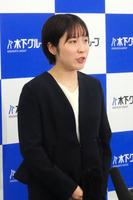 　パリ五輪代表が懸かる来年１月の全日本選手権への意気込みを語る平野美宇