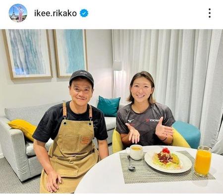 　池江璃花子インスタグラム（＠ｉｋｅｅ．ｒｉｋａｋｏ）より