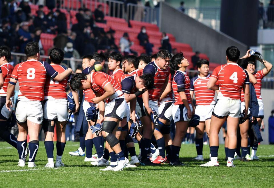 関大北陽ラグビー 関大北陽 胸張って散る 初陣で「全部出し切った」“アレ”後輩達に託す