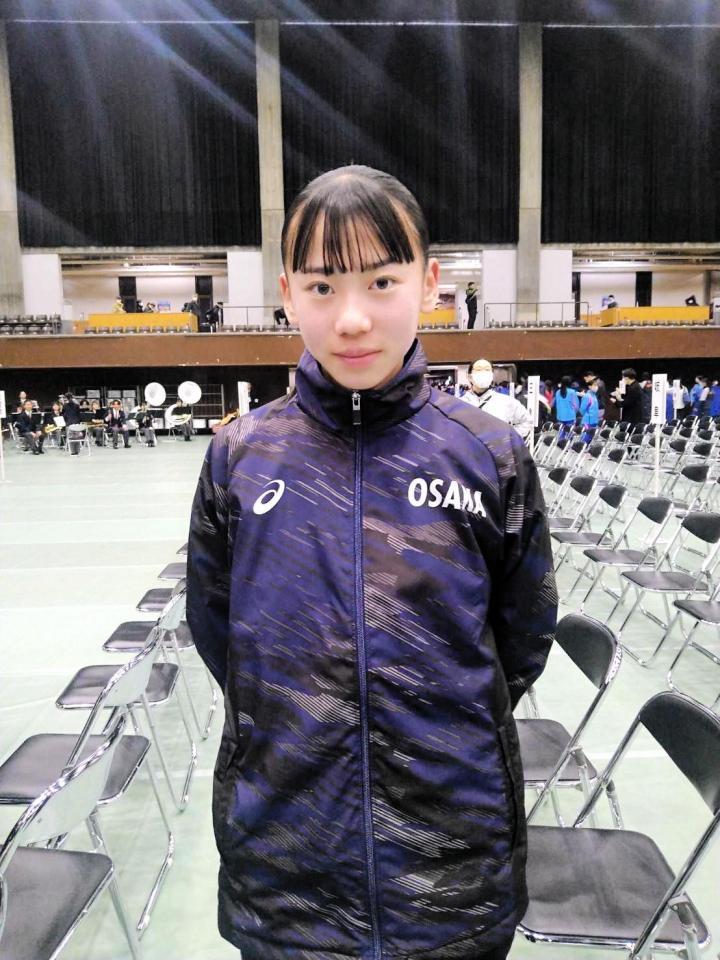 　開会式に出席した久保凛