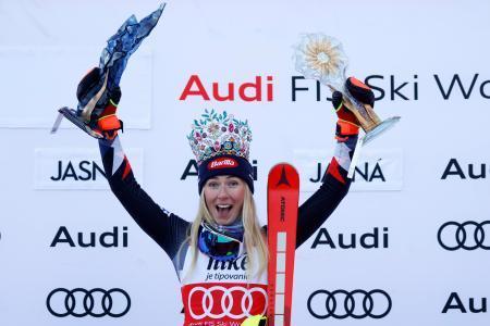 ミカエラ・シフリン通算９５勝目　アルペンＷ杯女子回転