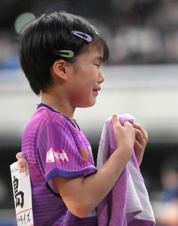 １０歳・松島美空「８５点」初戦突破　３回戦まで進めば張本美和と対戦「勝てるように頑張りたい」