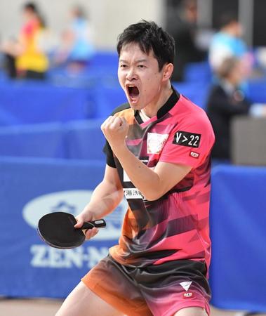 卓球全日本選手権にパラリンピアン岩渕幸洋が初出場　１勝ならずも感慨「健常の卓球と違いはない」障がい者王者に門戸で実現