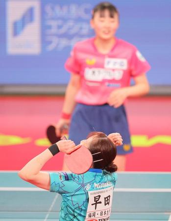 早田ひなが圧巻2連覇！最年少V狙った15歳張本美和に4－0