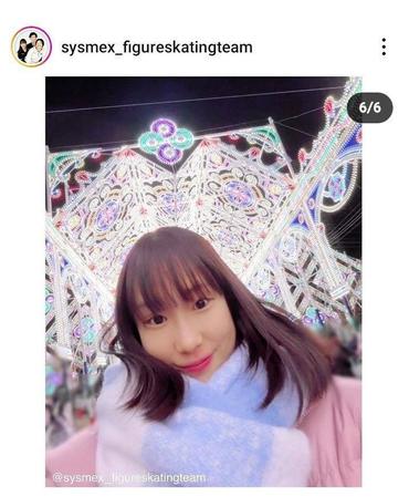 　シスメックススケートチームインスタグラム（＠ｓｙｓｍｅｘ＿ｆｉｇｕｒｅｓｋａｔｉｎｇｔｅａｍ）より