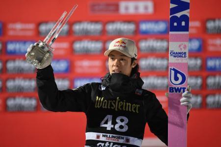 Ｗ杯ジャンプ、小林陵が２位　男子第１５戦