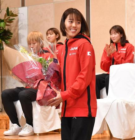 バスケ女子　最終予選ＭＶＰ・山本　カナダ戦勝負決めた残り４０秒ビッグプレー自ら解説「ヒュッてやった（笑）」