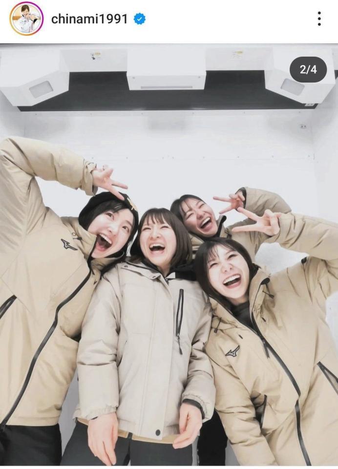 　吉田知那美のインスタグラム（ｃｈｉｎａｍｉ１９９１）より 