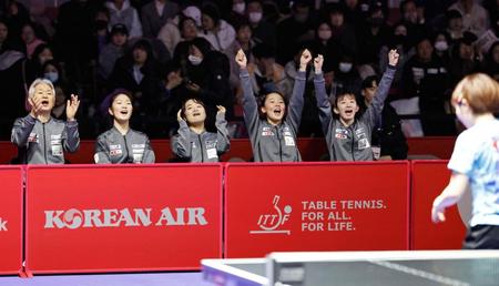 卓球日本女子、パリ五輪出場決定「通過点」「目指してるのはここじゃない」代表トリオで盤石８強も早田ひなは笑顔最小限