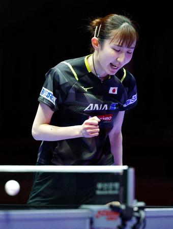 世界卓球　日本女子が黄金世代トリオでメダル確定　ルーマニアに３－０　伊藤美誠「勝つことができて笑顔がいっぱい飛び出た」