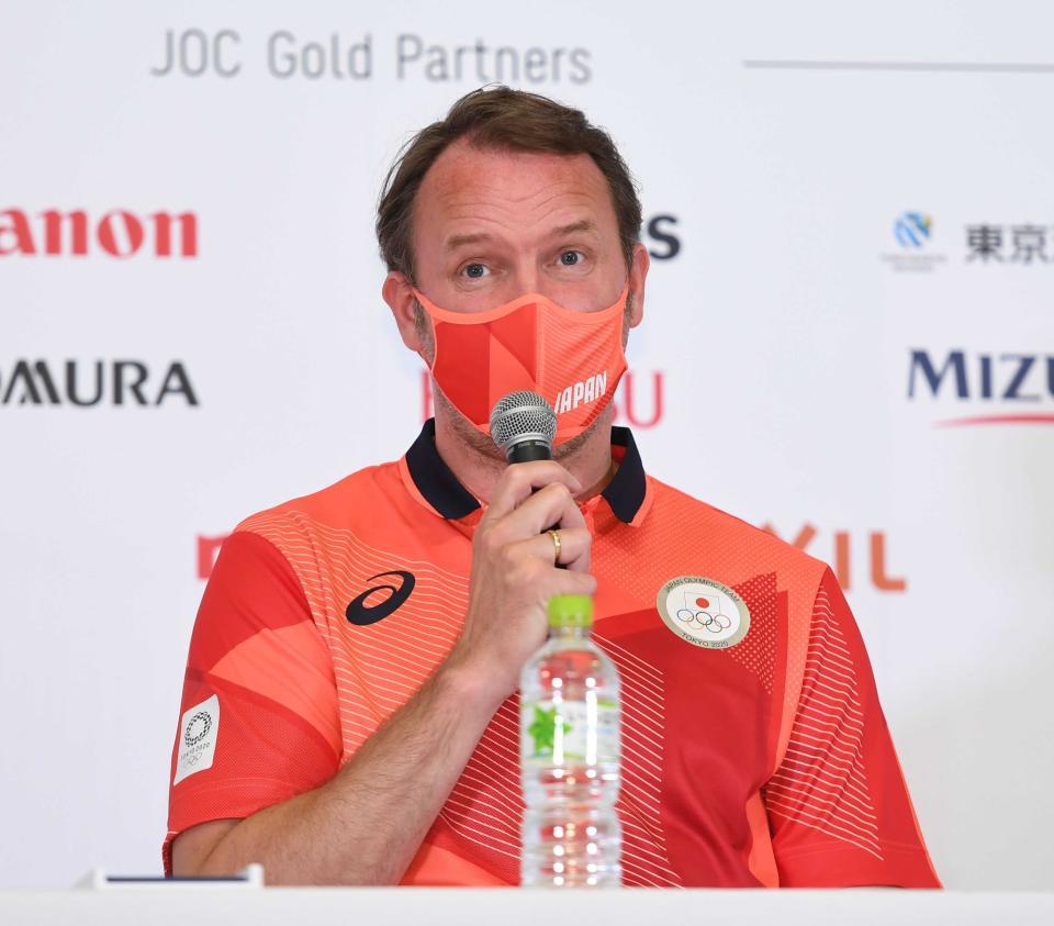 欧州遠征の荷川取ヘッドコーチは暫定的と日本ハンドボール協会 男子