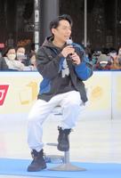 　トークを行う高橋大輔さん