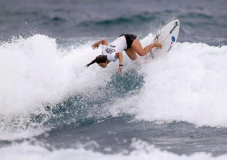 サーフィン・都筑有夢路　パリ五輪逃す　望んだ波を相手に奪われる