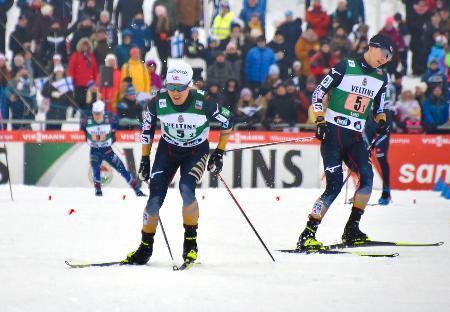 渡部暁、山本涼組は１２位　Ｗ杯複合団体スプリント