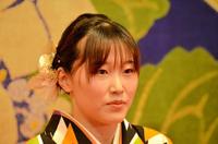 　日体大の卒業式に出席した三上紗也可