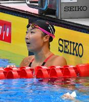 　女子１００ｍ自由形決勝を制した池江璃花子（撮影・持木克友）