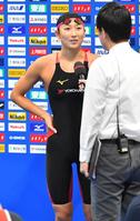 　女子１００ｍ自由形決勝を制した池江璃花子（撮影・持木克友）