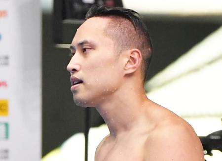 塩浦慎理が５０メートル自で首位通過　２歳娘は中継の池江レース見て「パパみたいだね」