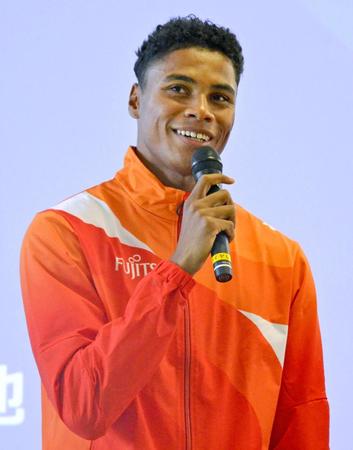 中島佑気ジョセフが富士通に入社 五輪出場権へ「精進してまいります」 世陸男子400m代表