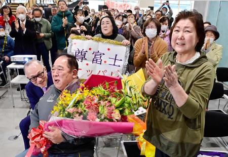 尊富士快挙に沸く地元・青森県五所川原市　祖父母は歓喜の涙「すごい。立派だった」