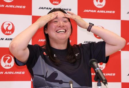 【写真】北口榛花が赤面…女子バスケ選手への憧れ告白　パリ五輪で“共闘”心待ちも「呼吸止まるかも」