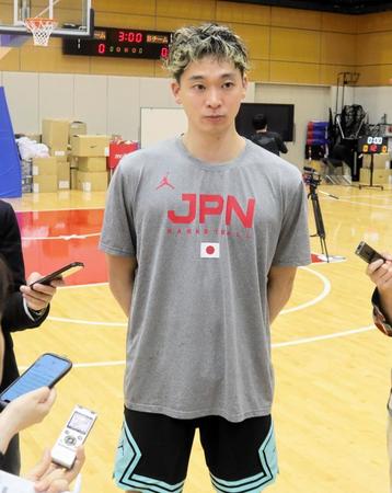 ３人制バスケ男子代表・落合知也　パリ五輪切符獲得へ気合！５月宇都宮で決めて５人制に続く！「責任感がある」