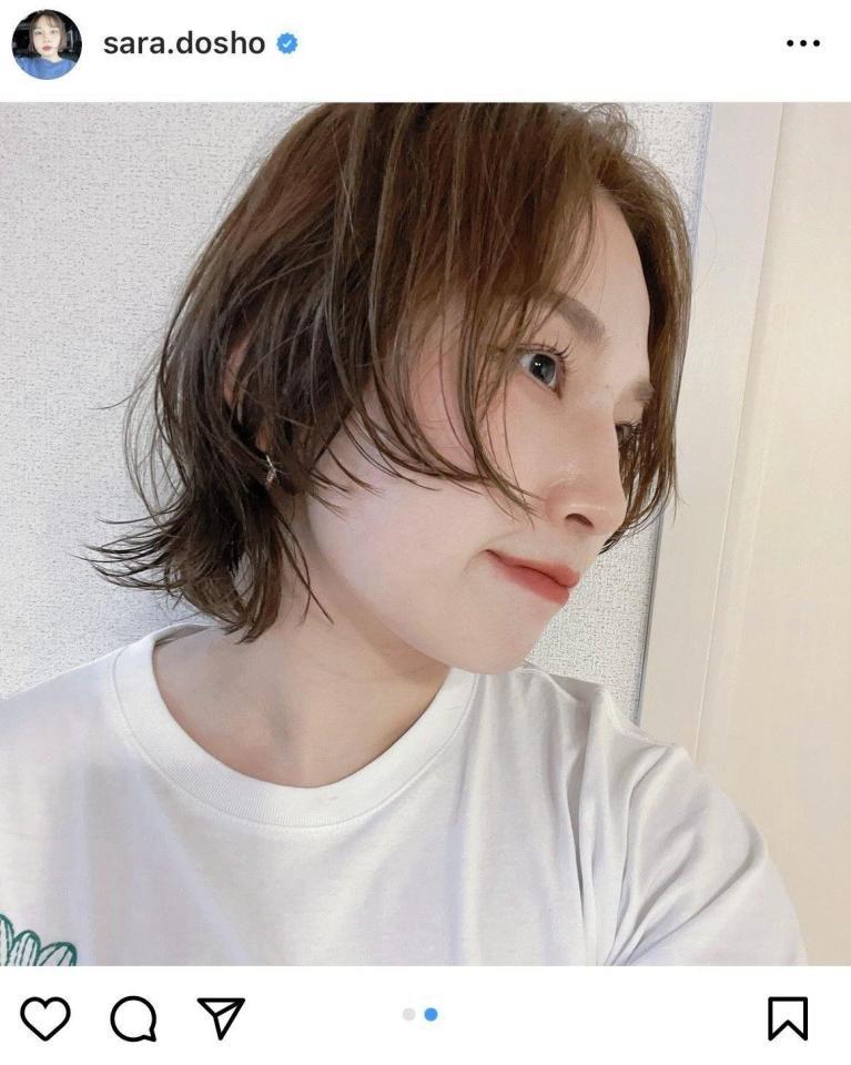 　土性沙羅さんのインスタグラム＠ｓａｒａ．ｄｏｓｈｏより