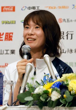 バレー宮下「全てやりきった」　リオ五輪代表が引退会見