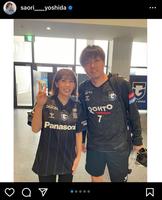 　吉田沙保里インスタグラム（ｓａｏｒｉ＿＿＿ｙｏｓｈｉｄａ）より