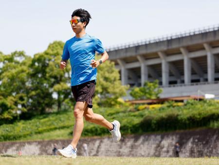 男子マラソン赤崎「わくわく」　パリ五輪へ練習公開