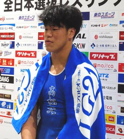 高校３年・吉田泰造　レスリング全日本選抜初出場初Ｖ　香川が生んだ１８歳グレコの超新星が快挙