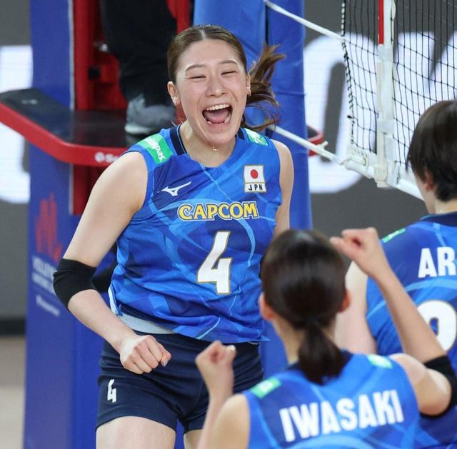 バレー女子 日本が２セットを連取 強豪セルビアを相手に石川、古賀、林が躍動/スポーツ/デイリースポーツ online