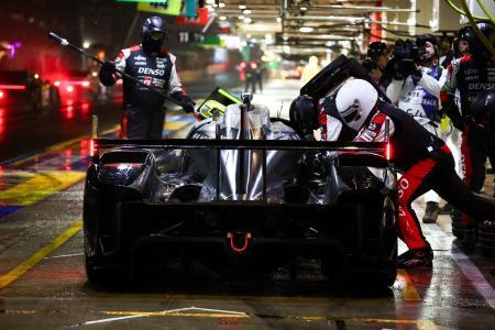 　トヨタ勢の８号車＝１６日、ルマン（ゲッティ＝共同）