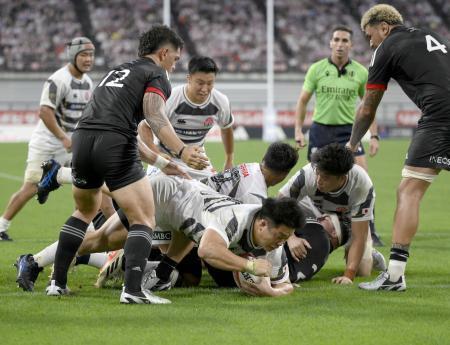 日本代表、ＮＺマオリに初勝利　ラグビー強化試合、２６-１４で