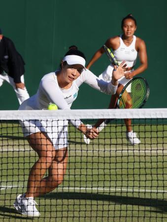 柴原組が３回戦に進出　テニス・ウィンブルドン第６日