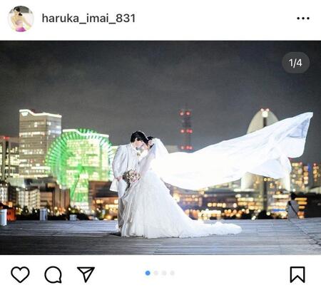 　今井遙さんのインスタグラム＠ｈａｒｕｋａ＿ｉｍａｉ＿８３１より