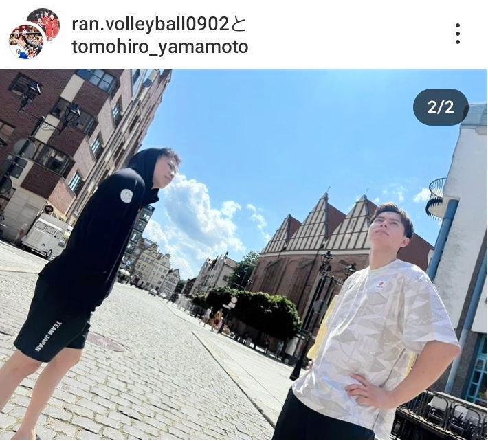 　高橋藍のインスタグラム＠ｒａｎ．ｖｏｌｌｅｙｂａｌｌ０９０２より