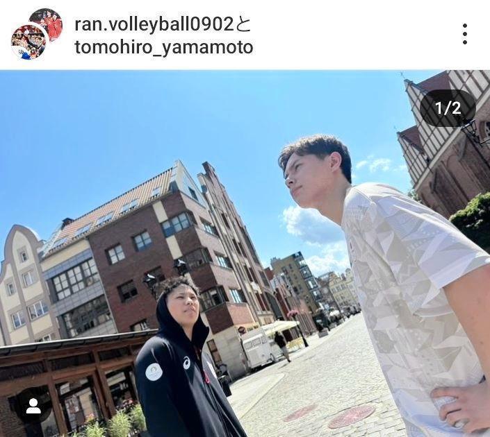 　高橋藍のインスタグラム＠ｒａｎ．ｖｏｌｌｅｙｂａｌｌ０９０２より