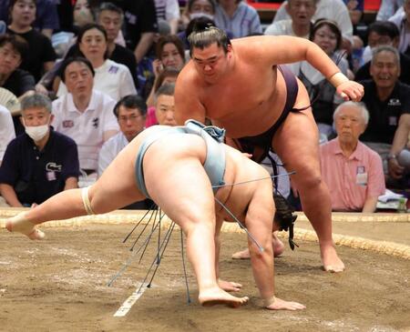 夏に強い！湘南乃海２敗死守　５勝目挙げ狙うは初金星　照ノ富士に初挑戦へ「自分のできることを精いっぱい」