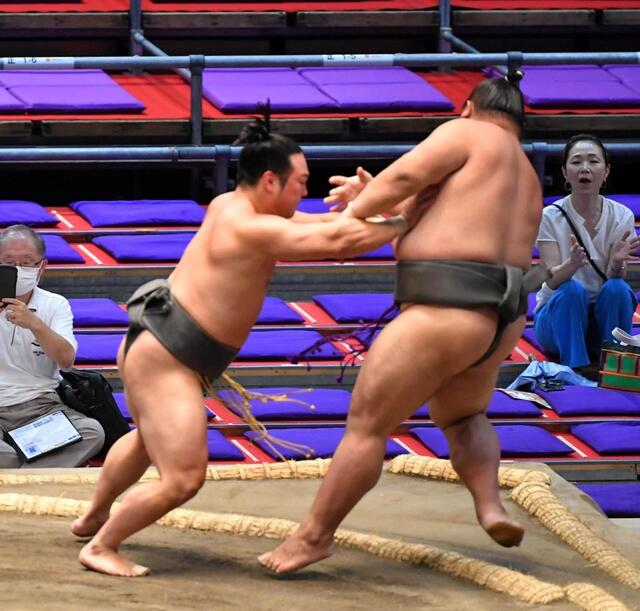 脊髄損傷から復帰の炎鵬が今場所完走「やっぱり相撲は楽しい。土俵に