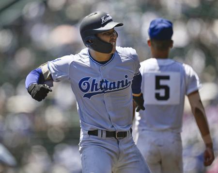 明豊４-８小松大谷　小松大谷、１６安打で逆転