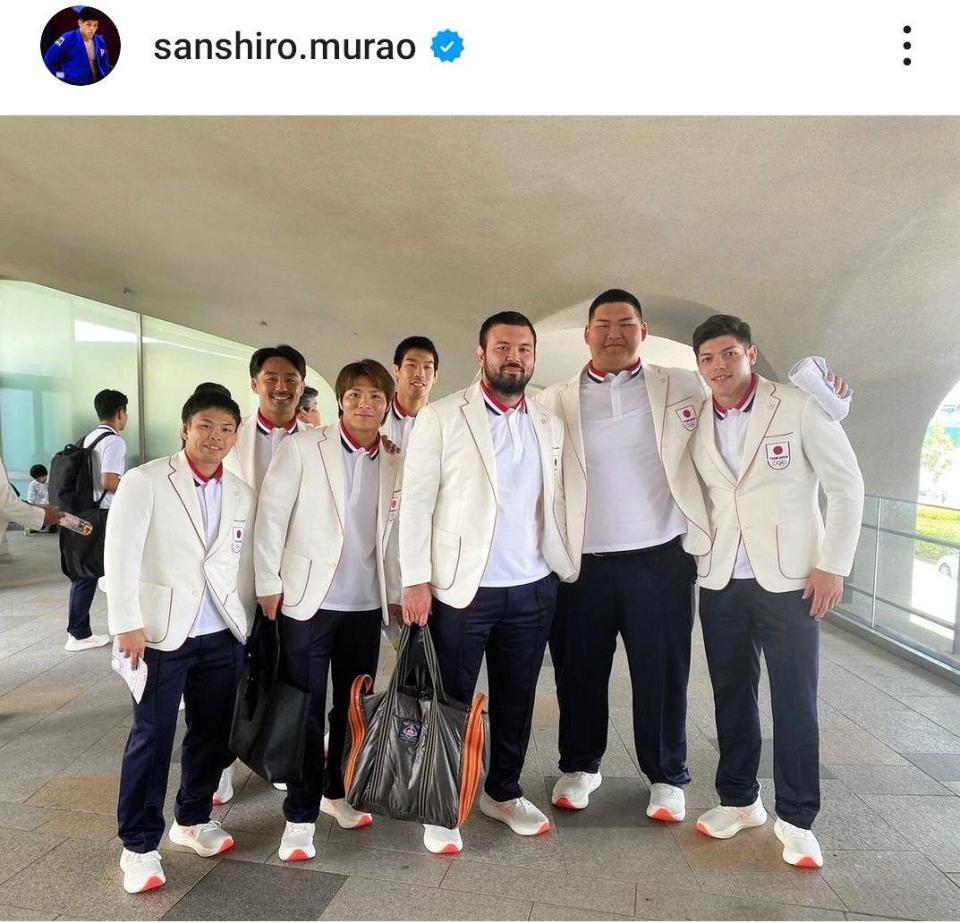 　村尾三四郎のインスタグラム（ｓａｎｓｈｉｒｏ．ｍｕｒａｏ）より